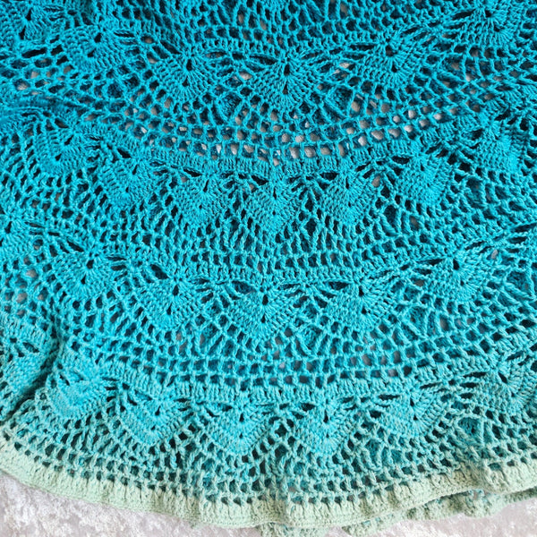 Summer skirt crochet pattern PDF, easy to follow crochet tutorial for an airy cotton skirt for girls and women