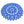 Royal blue round crochet centrepiece 37cm, classic handmade doily, natural pure cotton table decor