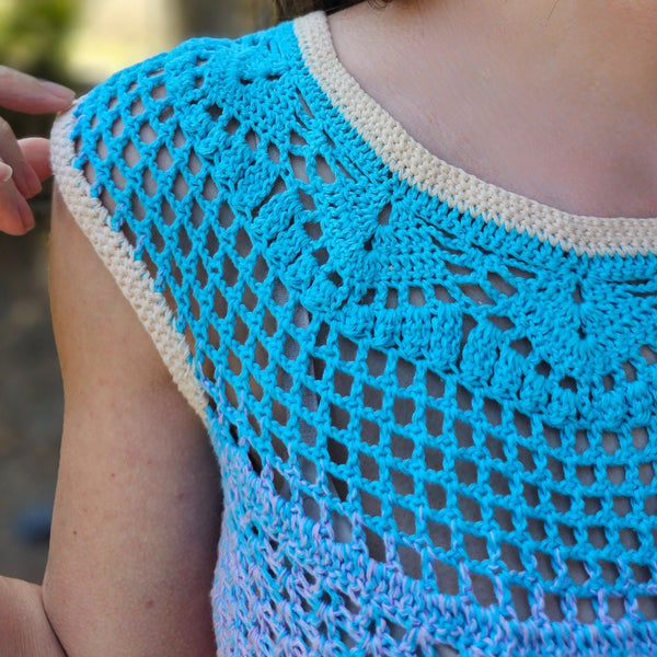 easy crochet pattern for a summer top pdf